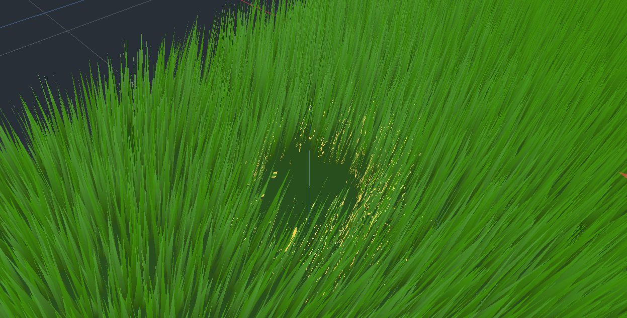 Dissolved grass